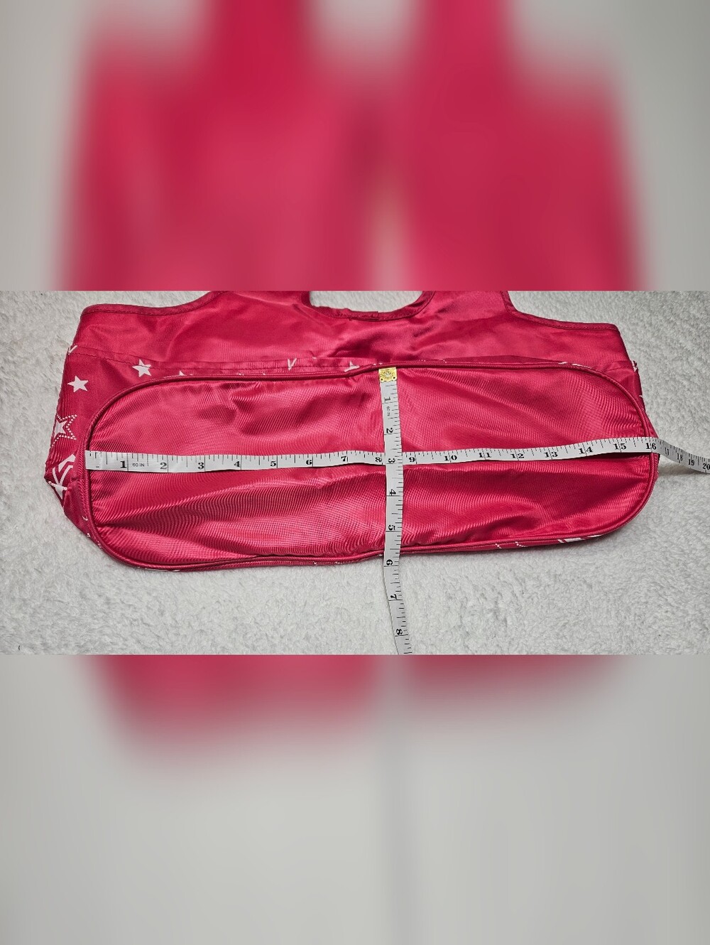 American Girl Hot Pink Starry Two-Doll Tote — image 4 of 8